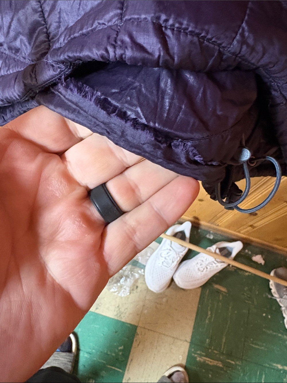 The North Face Men's Quilted Jacket - Purple xxl - Picture 3 of 3